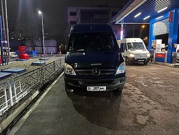 принт на одежду: Mercedes-Benz Sprinter 2,7(длинная база, высокий потолок), тёмно синий — 4