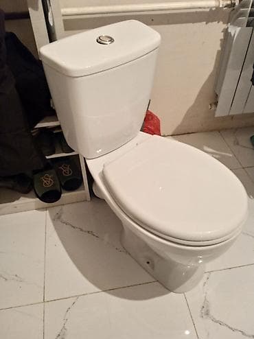 туалетный строие: Унитаз Напольный, Новый, Материал: Фарфор — 2