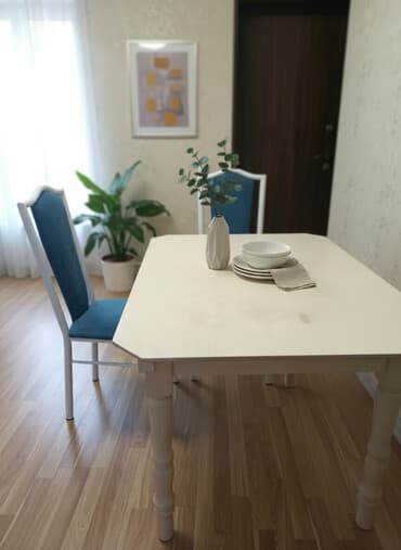 Кухонный стол, Прямоугольный, Нераскладной