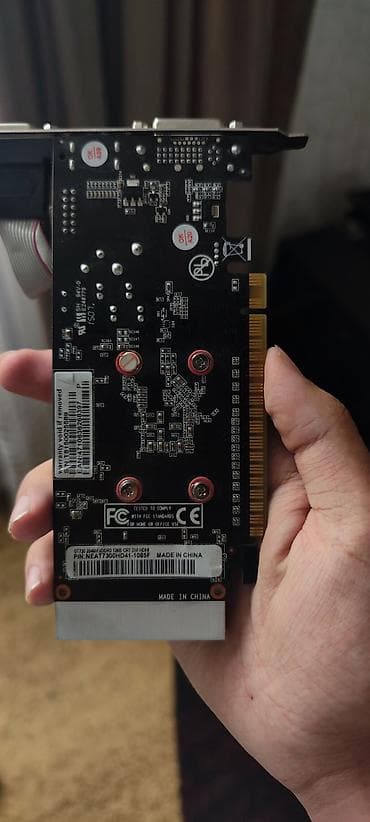 Техника и электроника: Видеокарта Palit GeForce GT 730 видео карта на пломба идеальном — 2