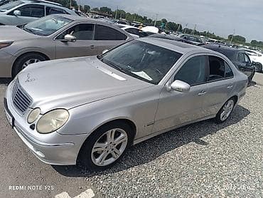 купить бу авто в кыргызстане: Mercedes-Benz E-Class: 2003 г., 3.2 л, Автомат, Бензин, Седан — 4