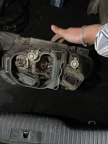 стекол: Комплект передних фар Volkswagen Б/у, Оригинал, Германия — 4