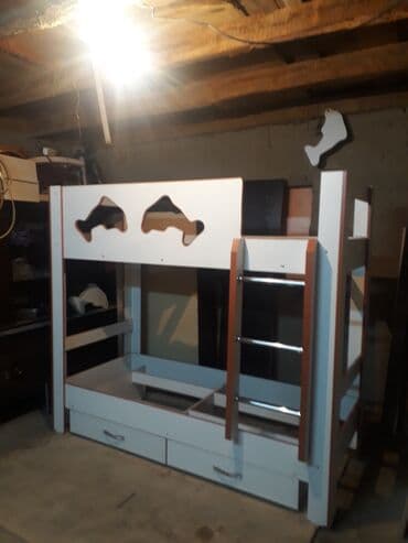 2 ярусные кровати бишкек: Мебель на заказ, Кровать — 1