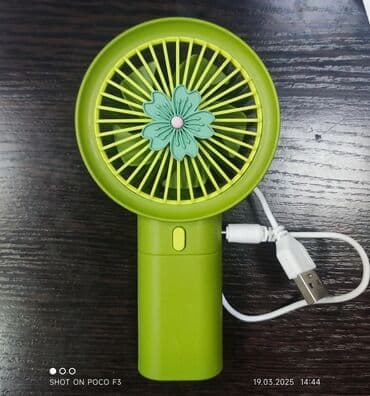 мини винтилятор: Вентилятор Портативный, Лопастной — 1