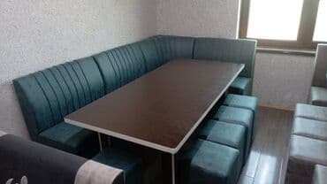 Шкафы: Кухонный мягкий уголок, Новый, ЛДСП — 15