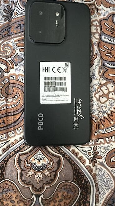 sd disk: Poco C85, Б/у, 256 ГБ, цвет - Черный, 2 SIM — 3