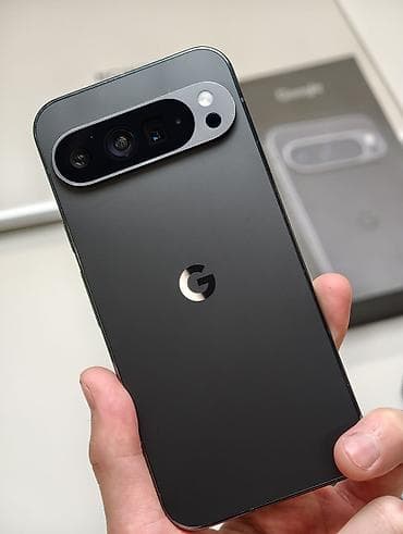 xa max: Google Pixel 9 Pro XL, Б/у, 256 ГБ, цвет - Серый, eSIM, 1 SIM — 1