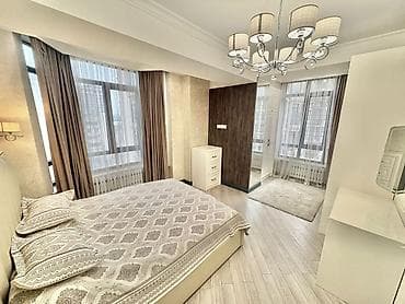 жк триумф: 3 комнаты, Агентство недвижимости, Без подселения, С мебелью полностью — 3