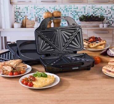 бутербродницы: Вафельница 4 в 1 по акции 2499с! Антипригарные формы 4 в 1. Эта — 3