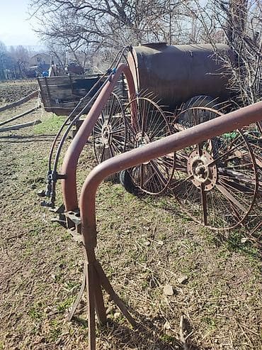 механическая помпа: Грабли-ворошилки колесно-пальцевые (солнечные) - Прицепное навесное — 8