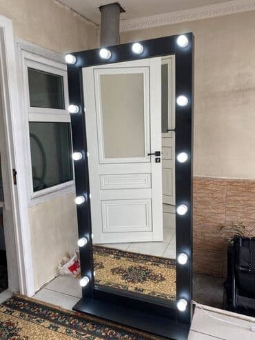 зеркало с подсветкой цена бишкек: Зеркало с лампами. зеркало с подсветкой. зеркало на роликах. зеркала — 3