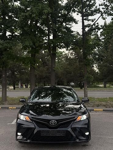 black: Toyota Camry: 2020 г., 2.5 л, Автомат, Бензин, Седан — 1