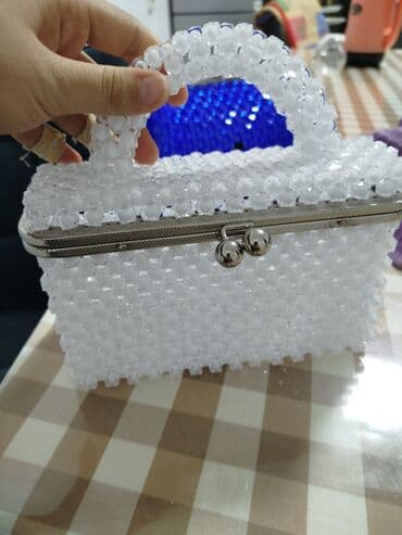 дом последующим выкупом: Сумка из бусин ручная работа — 3