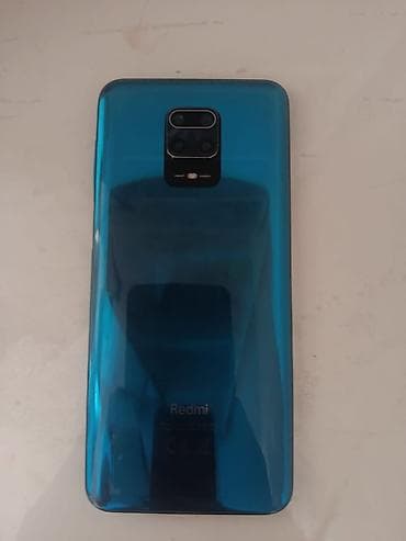 очки с камерой и микрофоном: Redmi, Redmi Note 9S, Б/у, 64 ГБ, цвет - Синий, 2 SIM — 1