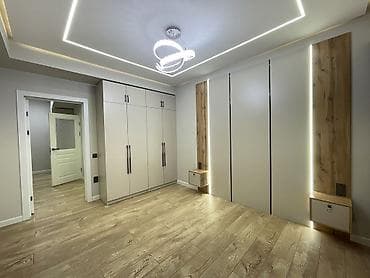 ысык кол комната: 2 бөлмө, 70 м², Элитка, 12 кабат, Дизайнердик ремонт — 10