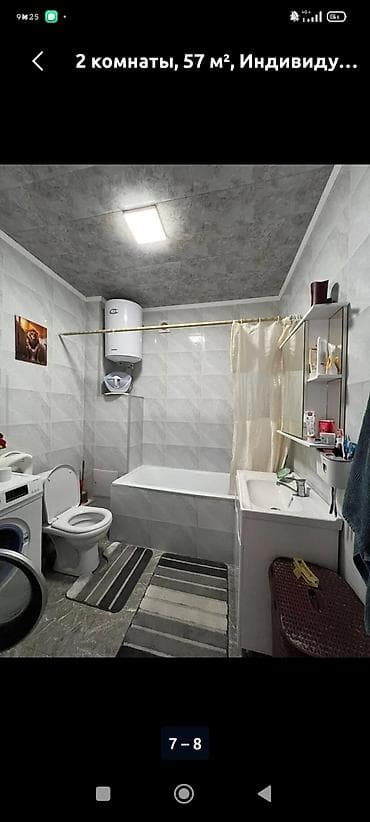 недостроенные дома в бишкеке: 2 комнаты, 56 м², Индивидуалка, 5 этаж, Евроремонт — 7