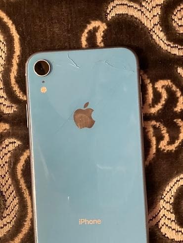 IPhone Xr, 128 ГБ, Голубой, Защитное стекло, В рассрочку, 80 %