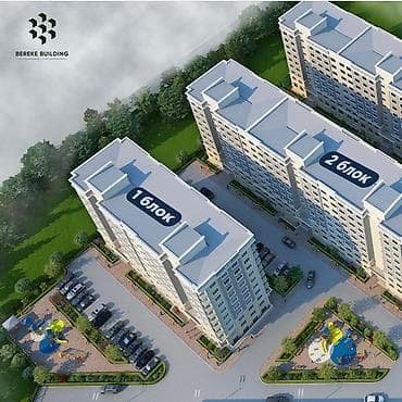 береке радиоузел: 1 комната, 44 м², Элитка, 6 этаж, Косметический ремонт — 9