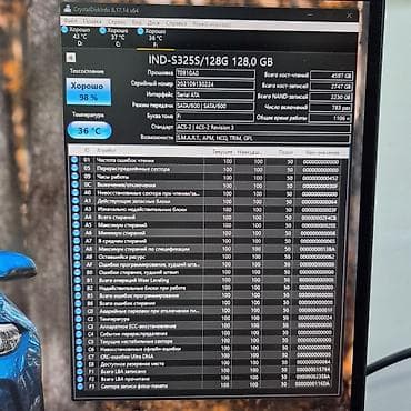 Техника и электроника: Накопитель для ПК, Новый, SSD, 128 ГБ, 2.5", Для ПК — 6
