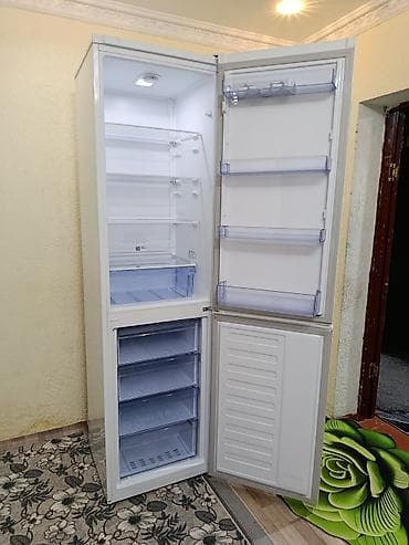 магнитолы ремонт: Холодильник Beko, Б/у, Двухкамерный, De frost (капельный), 60 * 2 * 60 — 8