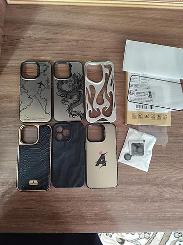 смарт кольцо: Комплект аксессуаров для iPhone 13 Pro: - 6 защитных чехлов на заднюю — 1