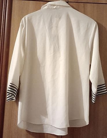 pull bear: Женские блузы ESSAY, 2 модели, размер 48,футболки хб,платья хб,рубашка — 4
