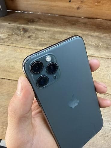 iphone 11 pro max цена в оше: IPhone 11 Pro, Б/у, 64 ГБ, Matte Midnight Green — 2