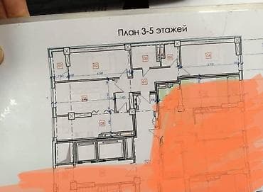 квартира под псо джал: 3 комнаты, 100 м², Элитка, 15 этаж, Готовая ПСО (под самоотделку) — 2