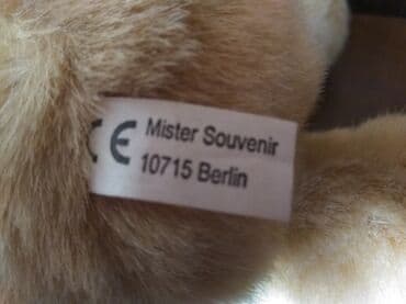 плюшевый мишка большой цена: Берлинский мишка (Berliner Bär) - символ города Берлина (Германия). К — 3