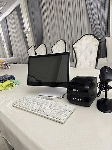 Витриналар: Комплект для кассы/учёта товаров (POS) Состав: - Сенсорный моноблок — 3