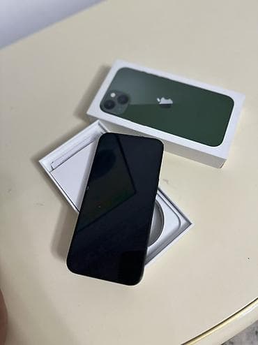 rey ben: IPhone 13, Зеленый, Коробка, 69 % — 3