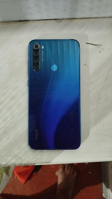 стол холодильный: Redmi, Redmi Note 8, Б/у, 64 ГБ, цвет - Синий — 1