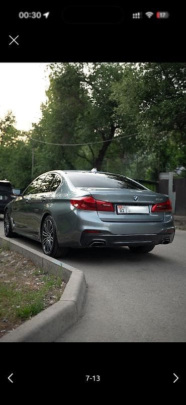 BMW 5 series: 2019 г., 2 л, Бензин — 7