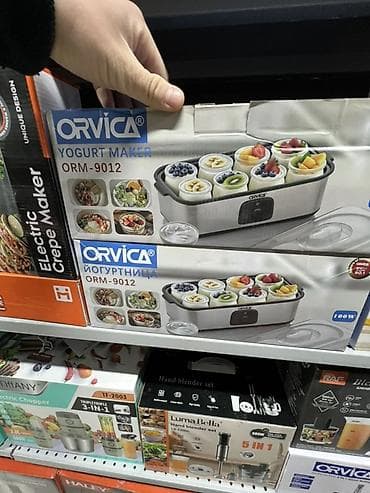 Йогуртницы: Йогуртница ORVICA ORM-9012 - Тип: электрическая йогуртница - Модель — 1