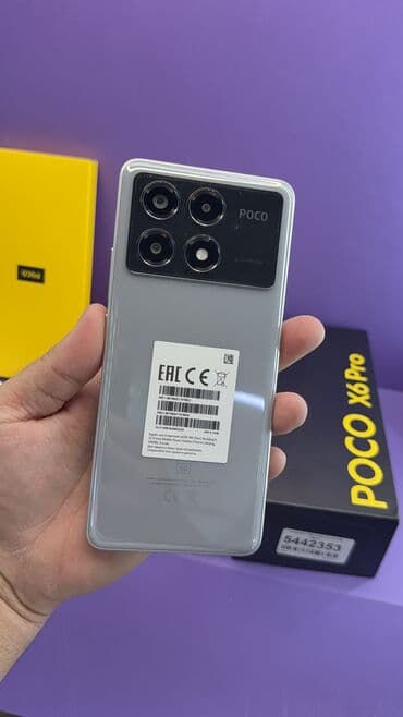 поко ф 6 бишкек: Poco X6 Pro 5G, Колдонулган, 512 ГБ — 12
