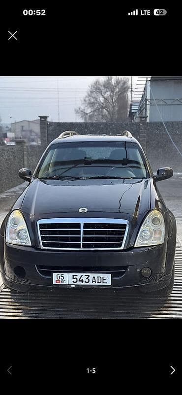 Ssangyong Rexton: 2007 г., 2.7 л, Типтроник, Дизель, Внедорожник at lalafo.kg Ssangyong Rexton: 2007 г., 2.7 л, Типтроник, Дизель, Внедорожник