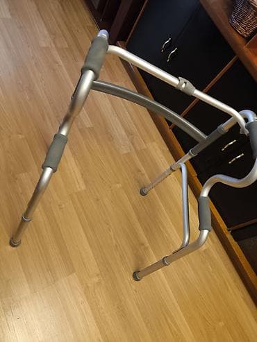 Ходунки для взрослых/пожилых, алюминиевые, складные - Материал