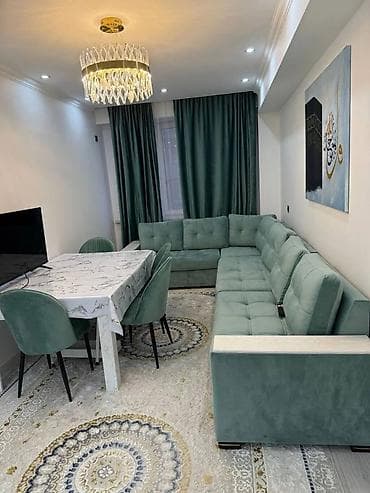 Квартиры: 2 комнаты, 62 м², Элитка, 5 этаж, Дизайнерский ремонт — 1