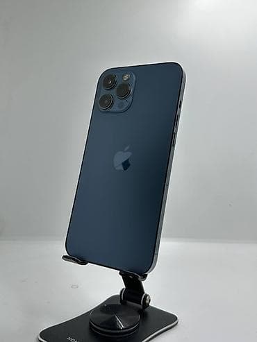 aiphone 13: IPhone 12 Pro Max, Б/у, 128 ГБ, Синий, Защитное стекло, 77 % — 3