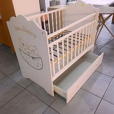 продаю спальный мешок: Детская кроватка “Love Sleeping” с рисунком мишек - Цвет: белый — 1