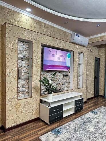 квартира бишкек долгосрочная: 3 комнаты, Собственник, Без подселения, С мебелью полностью — 2