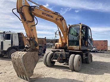 Экскаватор, Hyundai, 2011 г., Колесный