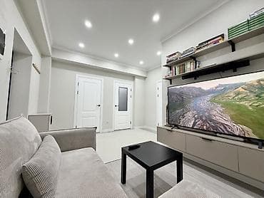 discovery studio: 2 комнаты, 59 м², Асанбай мкр Элитка, 7 этаж, Евроремонт — 1