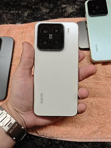 Xiaomi, 15, Б/у, 256 ГБ, цвет - Белый, eSIM, 2 SIM