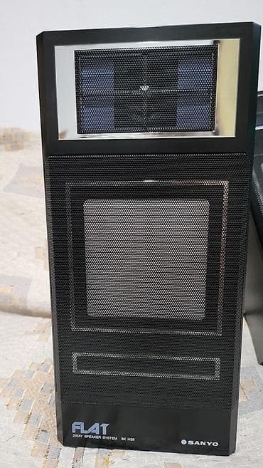 Аудиотехника: Нужно менять подвесы, квадратные. Акустическая система SANYO FLAT — 5