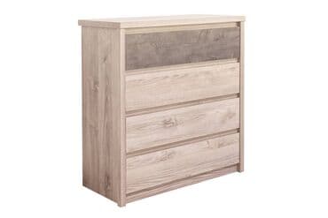 офисные мебели: Комод 4Я Джаз, Каштан найбори Светлый, Анрэкс (Беларусь) Удобный и — 2