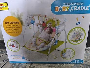 Детские электрические качели Multi-Function Baby Cradle (модель 801)