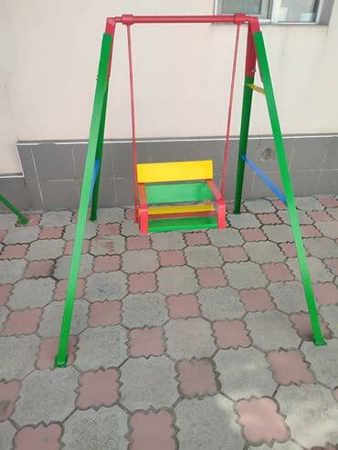 детские домики бишкек: Детские качели, Подвесные Для улицы, Металл, Новый — 11
