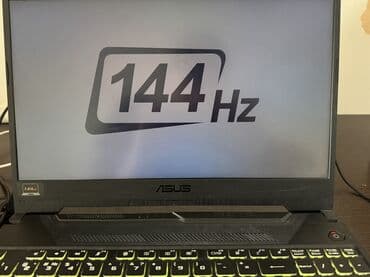 ноутбук tuf: Ноутбук, Asus, 16 ГБ ОЗУ, Intel Core i5, 15.6 ", Б/у, Для несложных задач, память SSD — 1