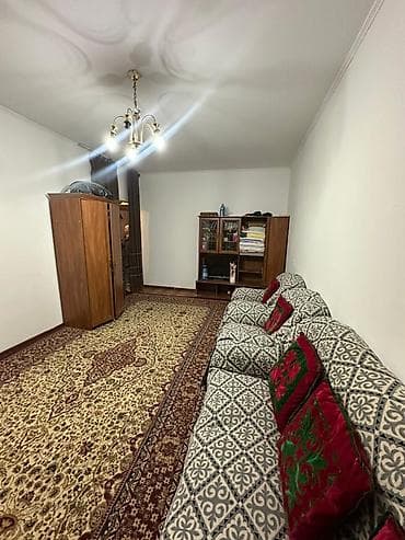 ибраимова: 3 бөлмө, 63 м², 105-серия, 3 кабат, Эски ремонт — 2